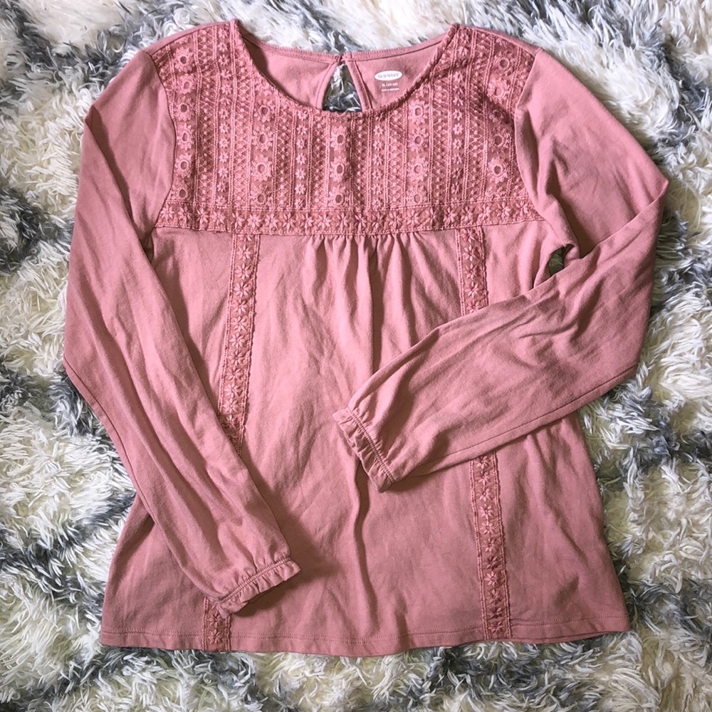 Old Navy Girls Long Sleeve Top